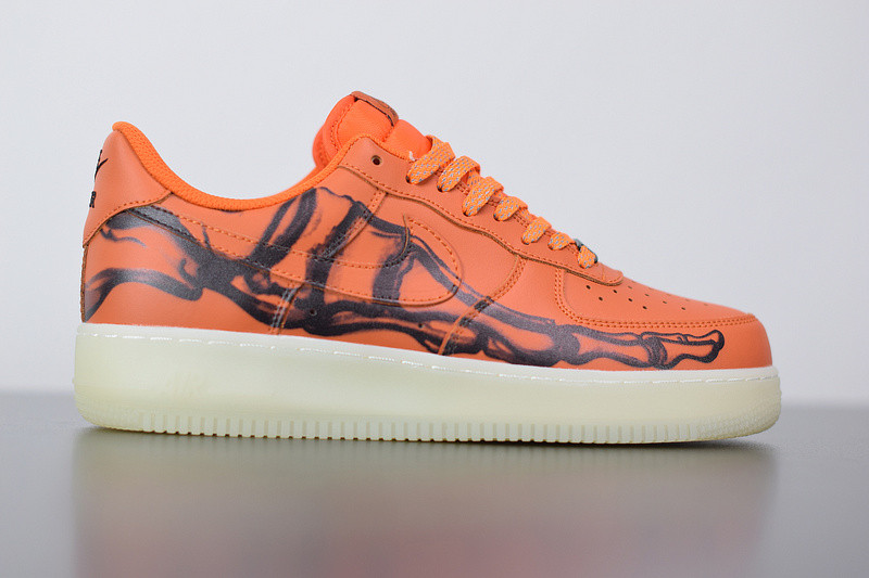 nike air force 1 low skeleton ''brilliant orange'' cu8067-800