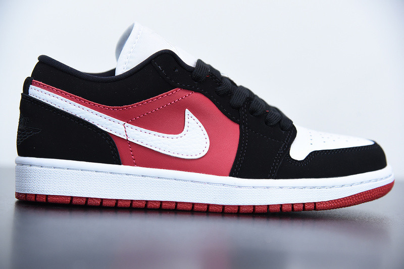 air jordan 1 low ''gym red black '' dc0774-016