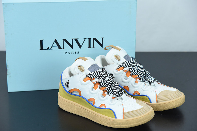 lanvin curb sneaker