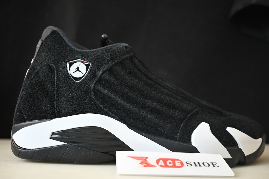 air jordan 14 retro ''black white'' 487471-016