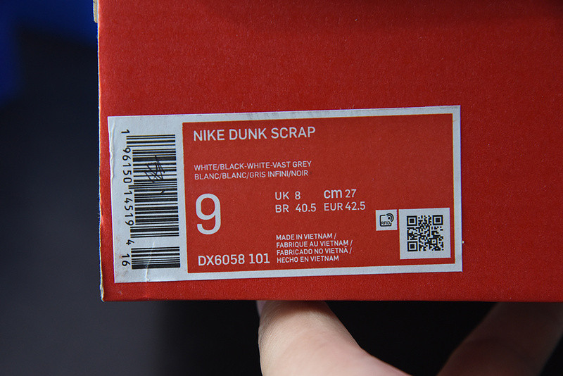 nike dunk low scrap "mighty swhers" dx6058-101