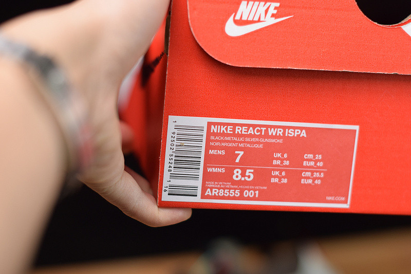 nike react wr ispa ar8555-001