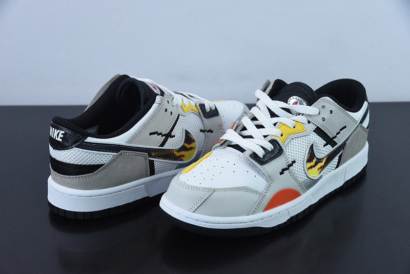 nike dunk low scrap "mighty swhers" dx6058-101