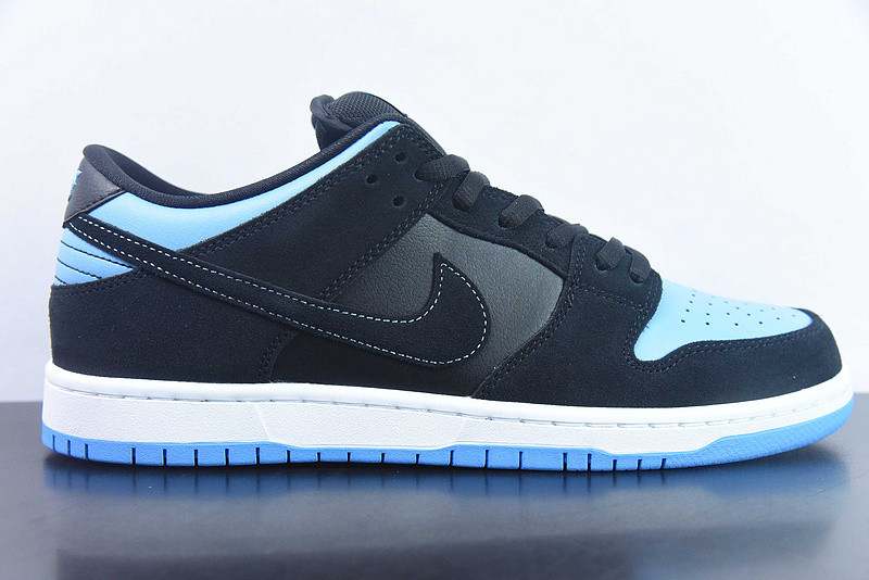 nike sb dunk low black university blue 304292-048