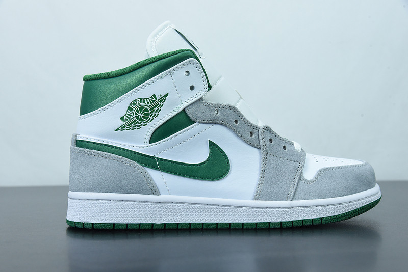 air jordan 1 mid se ''grey pine green‘ dc7294-103