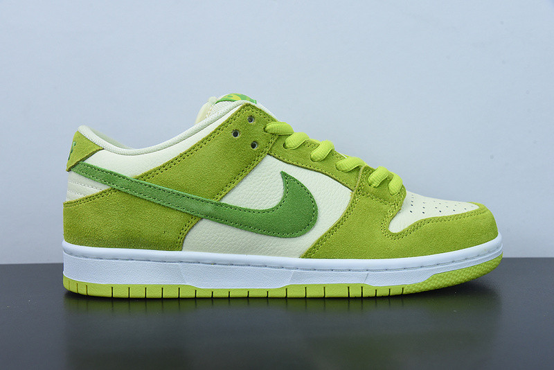 nike sb dunk low “green apple” dm0807-300