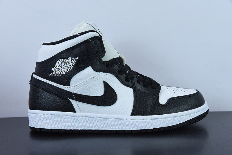 air jordan 1 mid split black white (w) dr0501-101