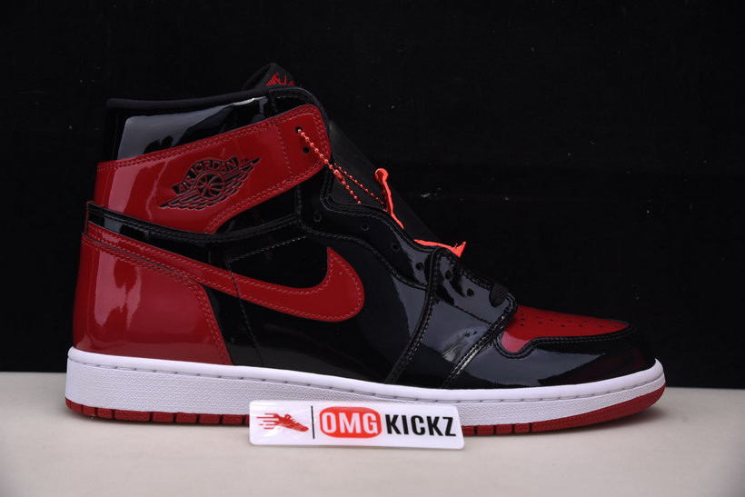 air jordan 1 high og ''bred patent'' 555088-063