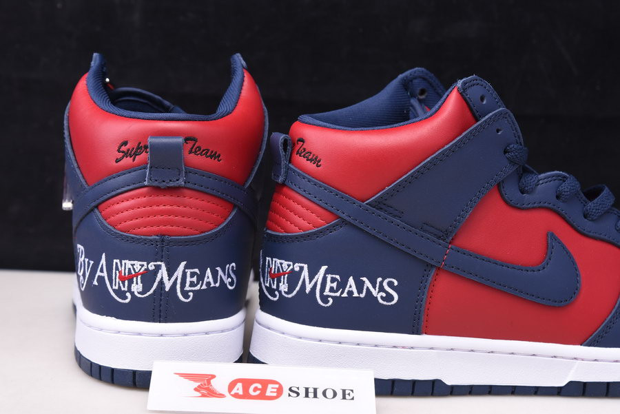 nike dunk high spme by any means navy dn3741-600