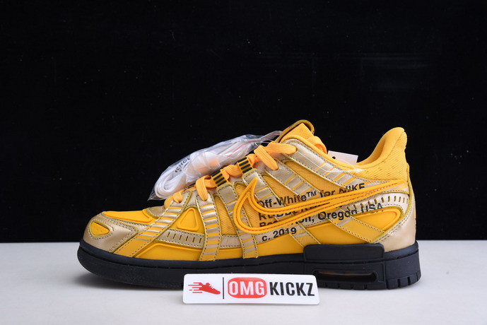 of nike air rubber dunk “”university gold“ cu6015-700